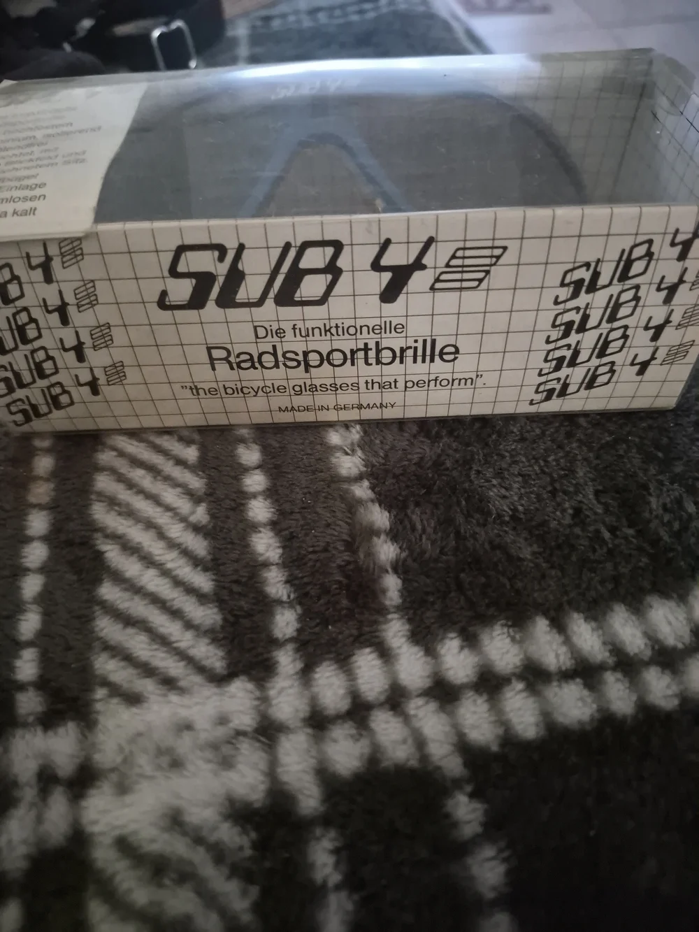 Vintage German Cycling Sunglasses.